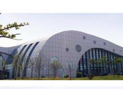 敦煌会议中心外景网架工程